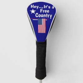 Hey. Es ist ein freies Land! Golf Headcover