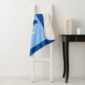 Hey, es lustiges Giraffe-Foto mit Text Sherpadecke (Beispiel)