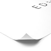 Hey Freunde und Familie, du siehst unglaublich aus Poster (Ecke)