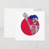 Hey Friends Cool und Funny Skeleton (Vorne/Hinten)