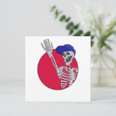 Hey Friends Cool und Funny Skeleton (Stehend Vorderseite)