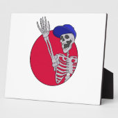 Hey Friends Cool und Funny Skeleton Fotoplatte (Seite)