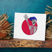 Hey Friends Cool und Funny Skeleton Fotoplatte (Seite)