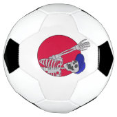 Hey Friends Cool und Funny Skeleton Fußball (Gedreht)