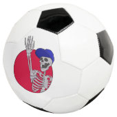 Hey Friends Cool und Funny Skeleton Fußball (Dreiviertel)