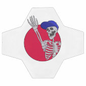 Hey Friends Cool und Funny Skeleton Fußball (Flach)