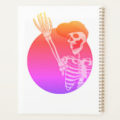 Hey Friends Cool und Funny Skeleton Planer (Rückseite)