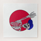 Hey Friends Cool und Funny Skeleton Puzzle (Horizontal)