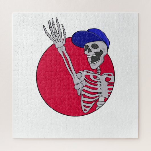 Hey Friends Cool und Funny Skeleton Puzzle (Vertikal)