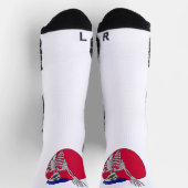 Hey Friends Cool und Funny Skeleton Socken (Oben)