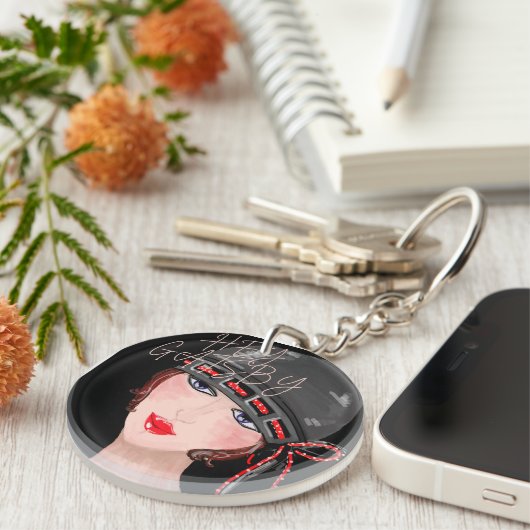 Hey Gatsby Schlüsselanhänger (Vorderseite rechts)