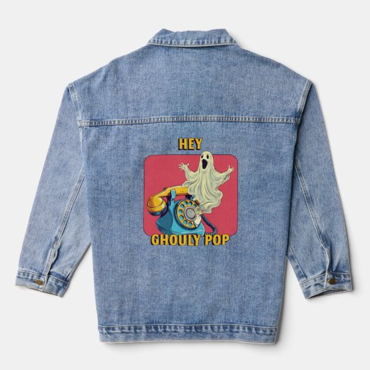 Hey Ghouly Pop Jeansjacke (Rückseite)
