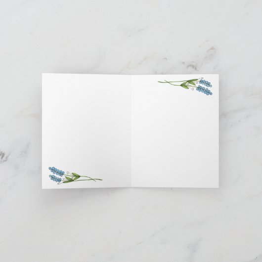 Hey Girlfriend Note Card Karte (Innenseite)