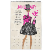 Hey Gurl 2026 12-Monate-Kalender Kalender (Jan 2027)