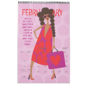Hey Gurl 2026 12-Monate-Kalender Kalender (Feb 2027)