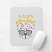 Hey, hallo! Happy New Year Buddy Mousepad (Mit Mouse)