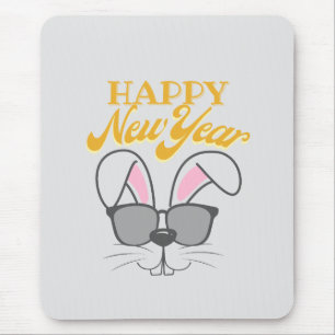 Hey, hallo! Happy New Year Buddy Mousepad