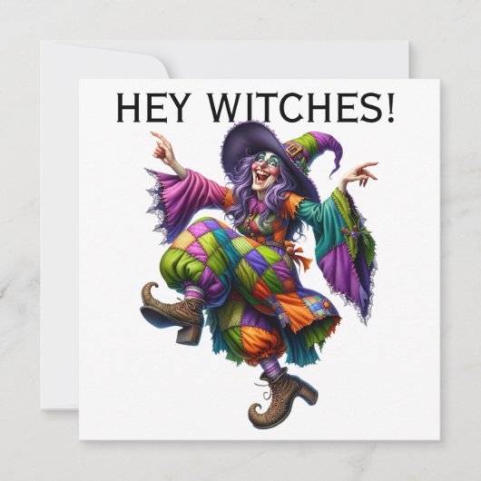 Hey Hexen! Einladung (Vorderseite)