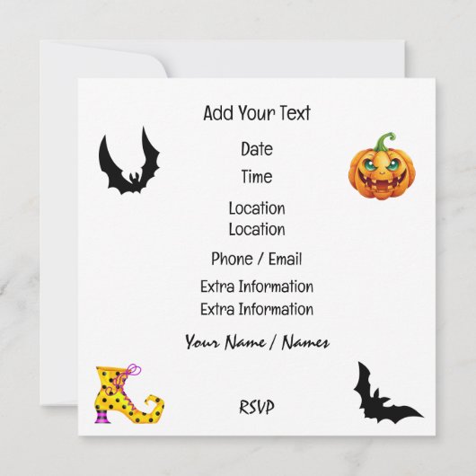 Hey Hexen! Einladung (Rückseite)