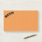 HEY!! (Hey!!, Hey!!!, Hey!!!!!!) Post-it Klebezettel (Auf Schreibtisch)