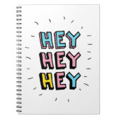 Hey Hey Notizblock (Vorderseite)