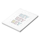 Hey Hey Notizblock (Rotiert)
