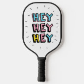 Hey Hey Pickleball Schläger (Rückseite)