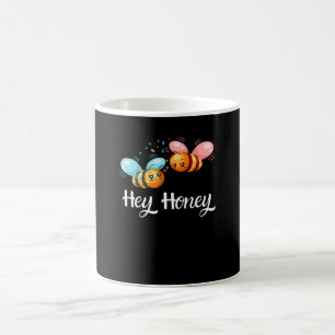 Hey Honig - Liebende Bienen Kaffeetasse
