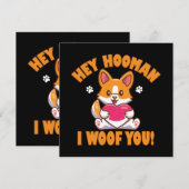 Hey Hooman I Woof You (Vorne/Hinten)