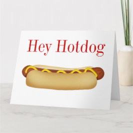Hey Hotdog BIG Grußkarte - SRF Karte