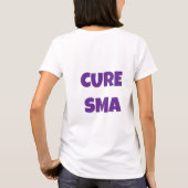 Hey Howdy Hey! I love someone with SMA T-shirt (Rückseite)