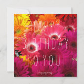 Hey, hübsches Mädchen! Geburtskarte Karte (Vorderseite)