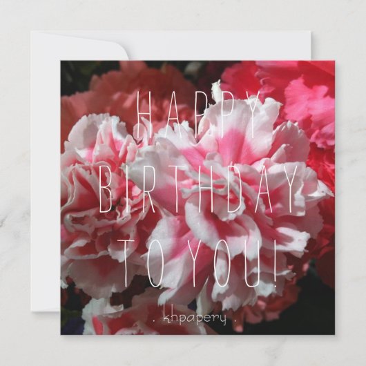 Hey, hübsches Mädchen! Geburtskarte Karte (Vorderseite)