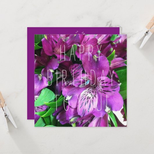 Hey, hübsches Mädchen! Geburtskarte Karte (Vorderseite/Rückseite Beispiel)