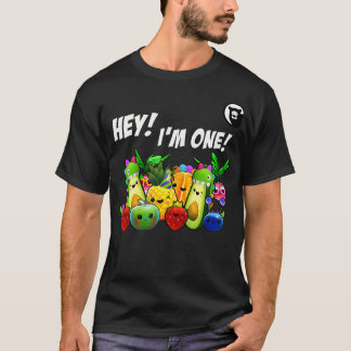 Hey, ich bin ein Geburtstag Junge Funny Fruit Gebu T-Shirt