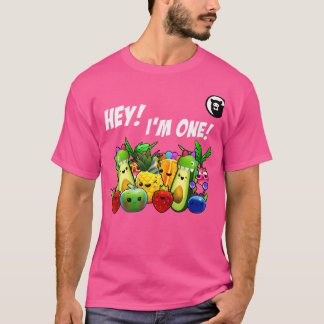 Hey, ich bin ein Geburtstag Junge Funny Fruit Gebu T-Shirt