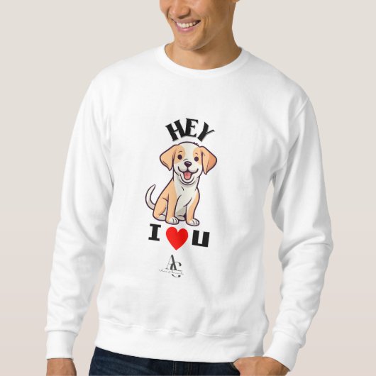 Hey, ich Liebe dir... Welpe T - Shirt (Vorderseite)