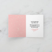 HEY! Ich vermisse dein Gesicht und hoffe, es geht Karte (Innenseite)