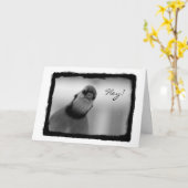 Hey, ich vermisse dich! karte (Gelbe Blume)