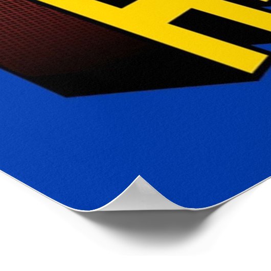 Hey, ihr Typ Poster (Ecke)