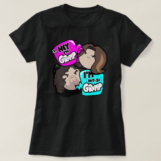 Hey I'm Grump - Game Grumps T-Shirt (Design vorne)