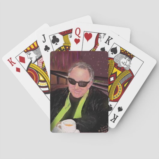 Hey Joe, bring mir die Poker Cards, bitte! Spielkarten (Rückseite)