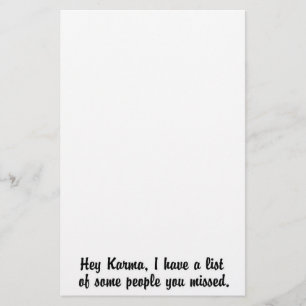 Hey Karma.. Briefpapier