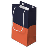 Hey! Kein Peeking Kleine Geschenktüte (Rückseite Schrägansicht)