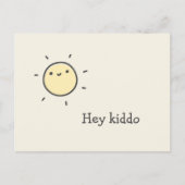 Hey kiddo - Niedlich Sun Postkarte (Vorderseite)