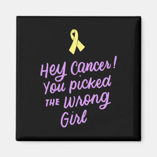 Hey Krebs, du hast die falschen Mädchen Kinder kön Magnet