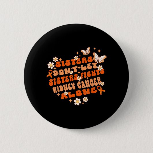 Hey Krebs F U Lustige Katze Mittelfinger Krebs Button (Vorderseite)