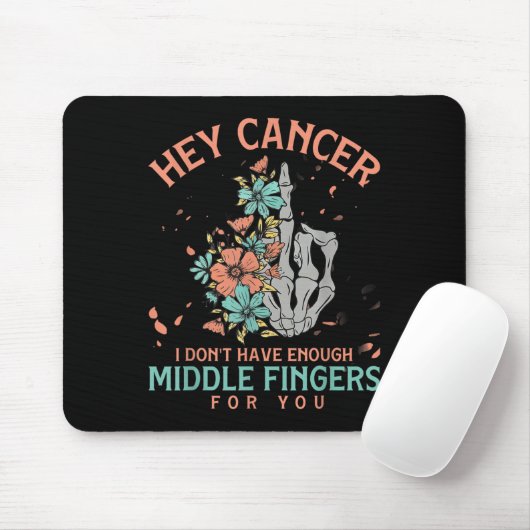 Hey Krebs, ich habe nicht genug Mittelfinger für Mousepad (Mit Mouse)