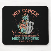 Hey Krebs, ich habe nicht genug Mittelfinger für Mousepad (Vorne)