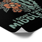 Hey Krebs, ich habe nicht genug Mittelfinger für Poster (Ecke)